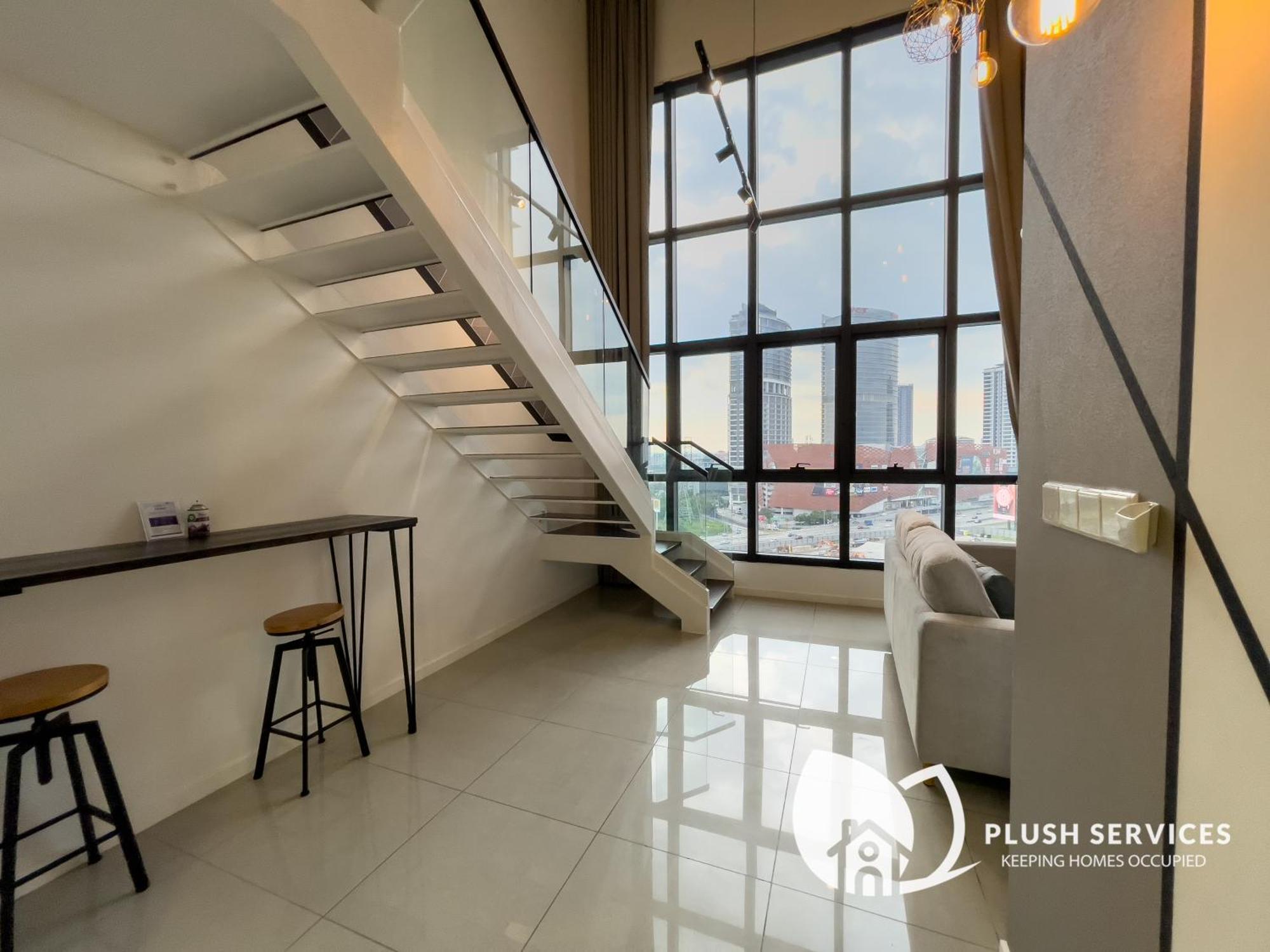 Highpark Suites In Petaling Jaya, Kelana Jaya By Plush Kampong Baharu Sungai Way Dış mekan fotoğraf