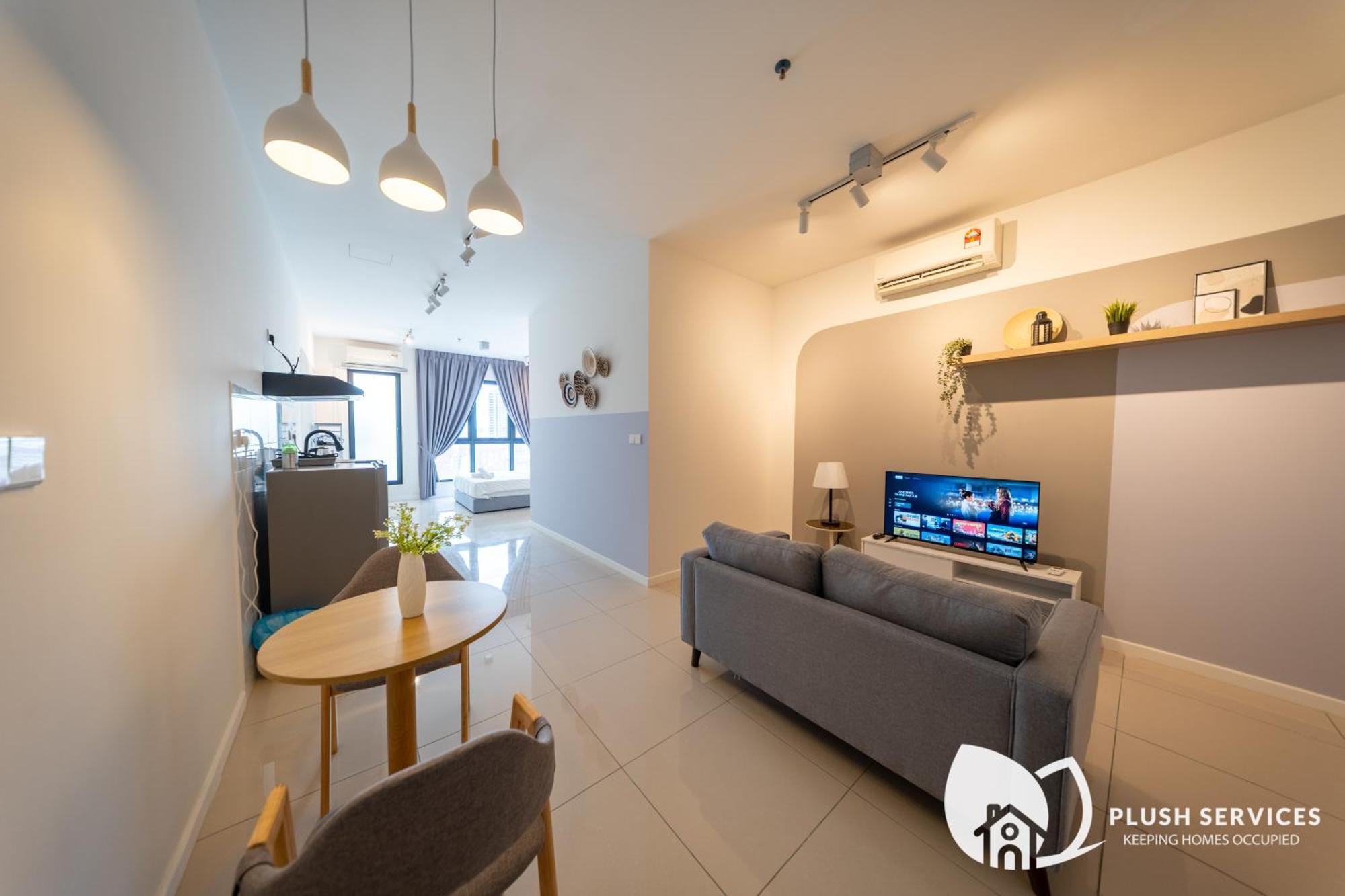 Highpark Suites In Petaling Jaya, Kelana Jaya By Plush Kampong Baharu Sungai Way Dış mekan fotoğraf
